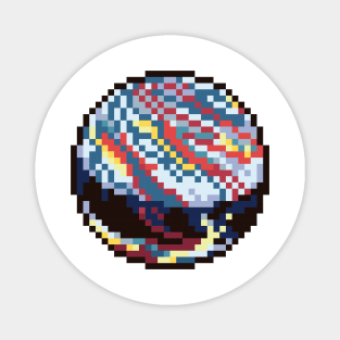 Final Fantasy 9 Ozma Pixel Art Magnet